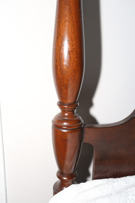 Federal Style Four Post Full Size Bed Frame