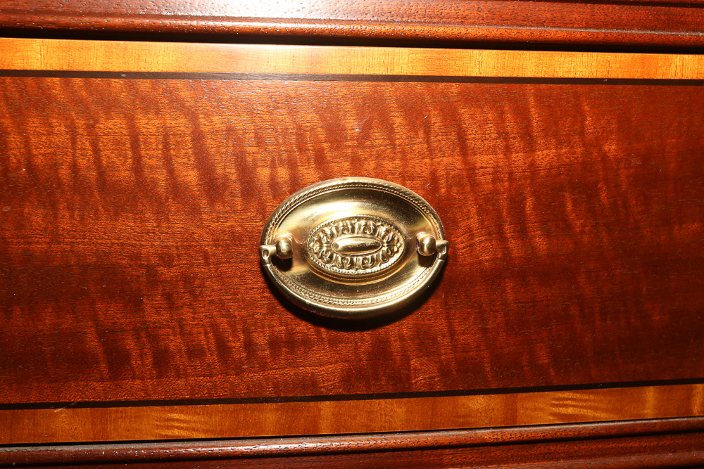 Hepplewhite Style Chest of Drawers by Baker Furniture