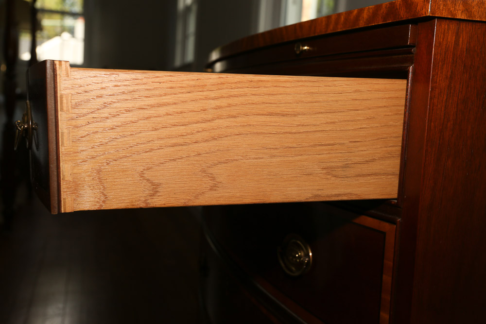 Hepplewhite Style Chest of Drawers by Baker Furniture