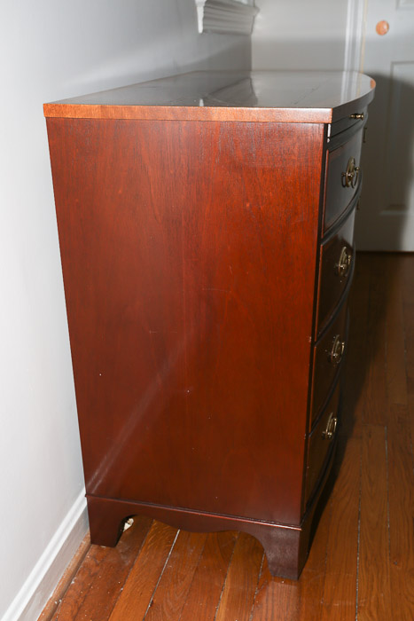 Hepplewhite Style Chest of Drawers by Baker Furniture