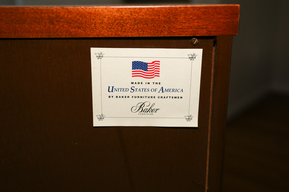 Hepplewhite Style Chest of Drawers by Baker Furniture