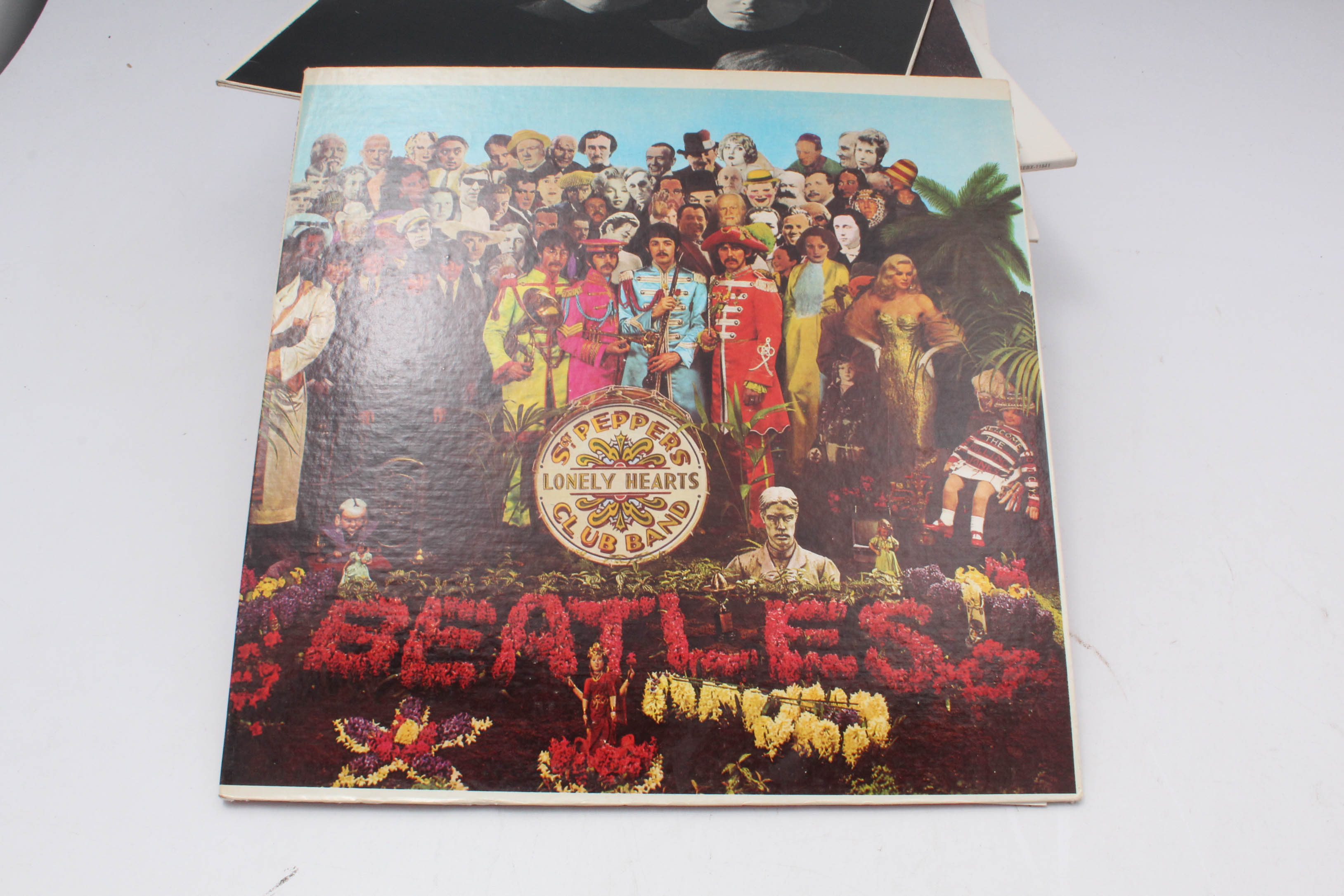 Beatles Scrapbook and Albums With "White Album" White Vinyl Edition