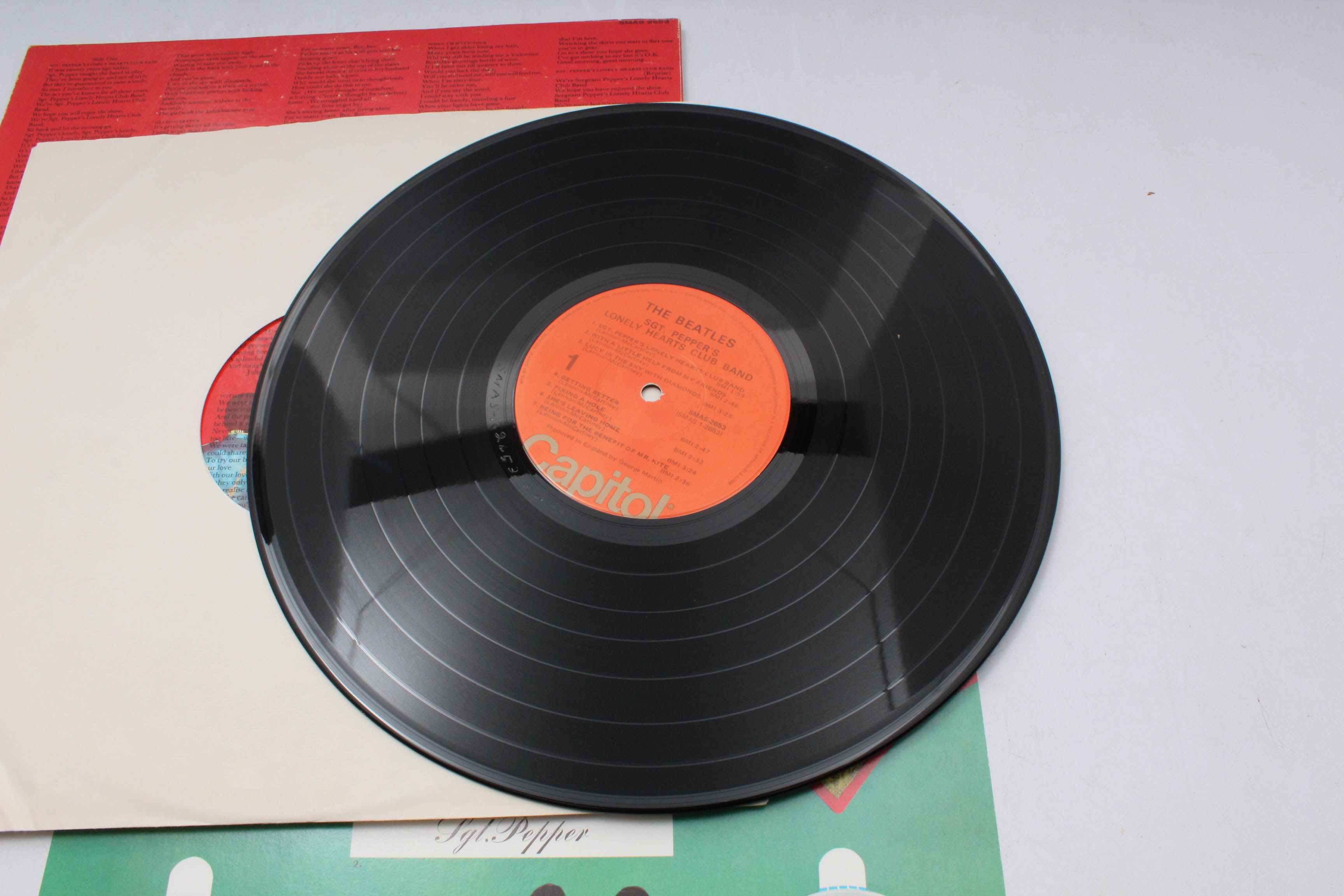 Beatles Scrapbook and Albums With "White Album" White Vinyl Edition