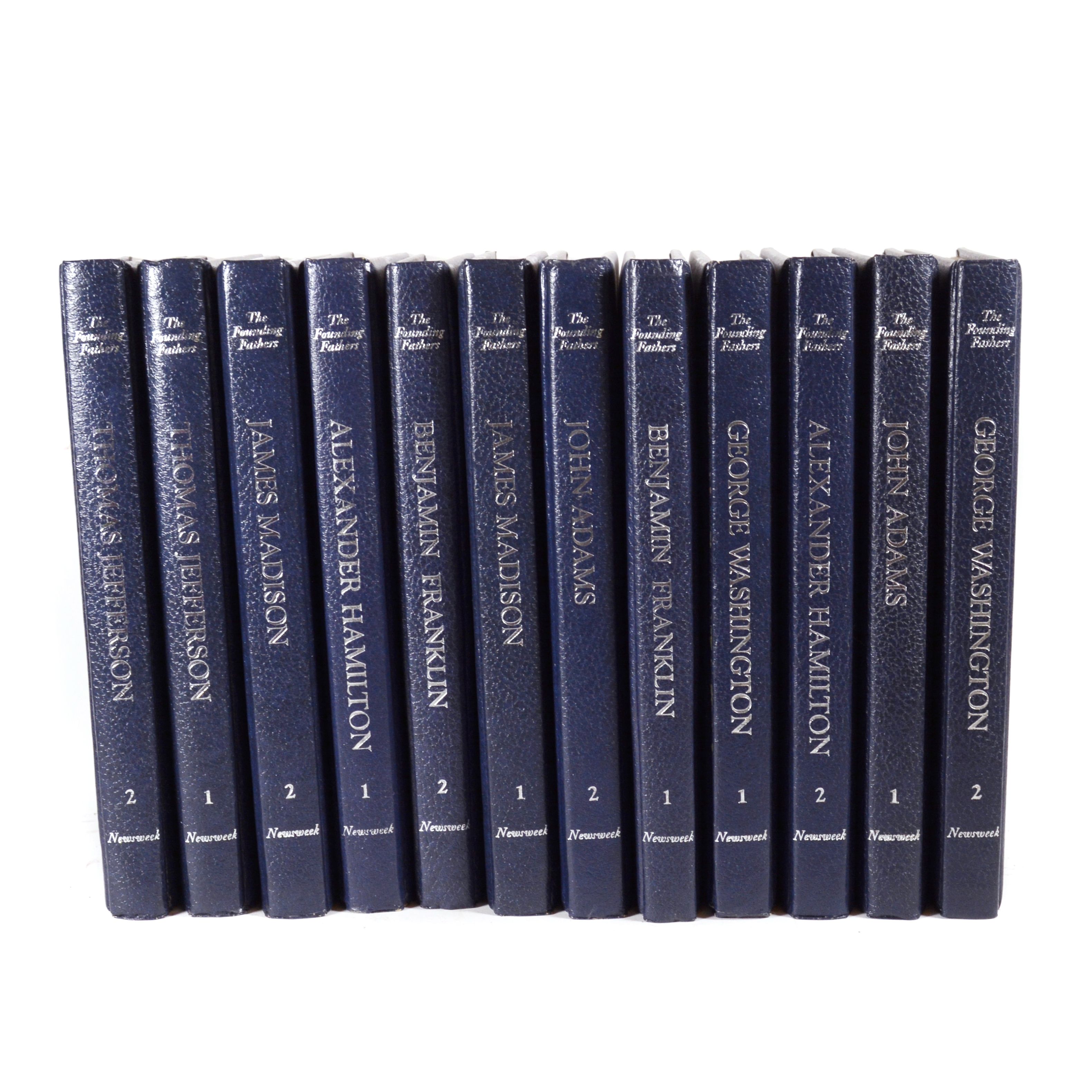 "The Founding Fathers" Twelve Volume Set by The Editors of Newsweek Books