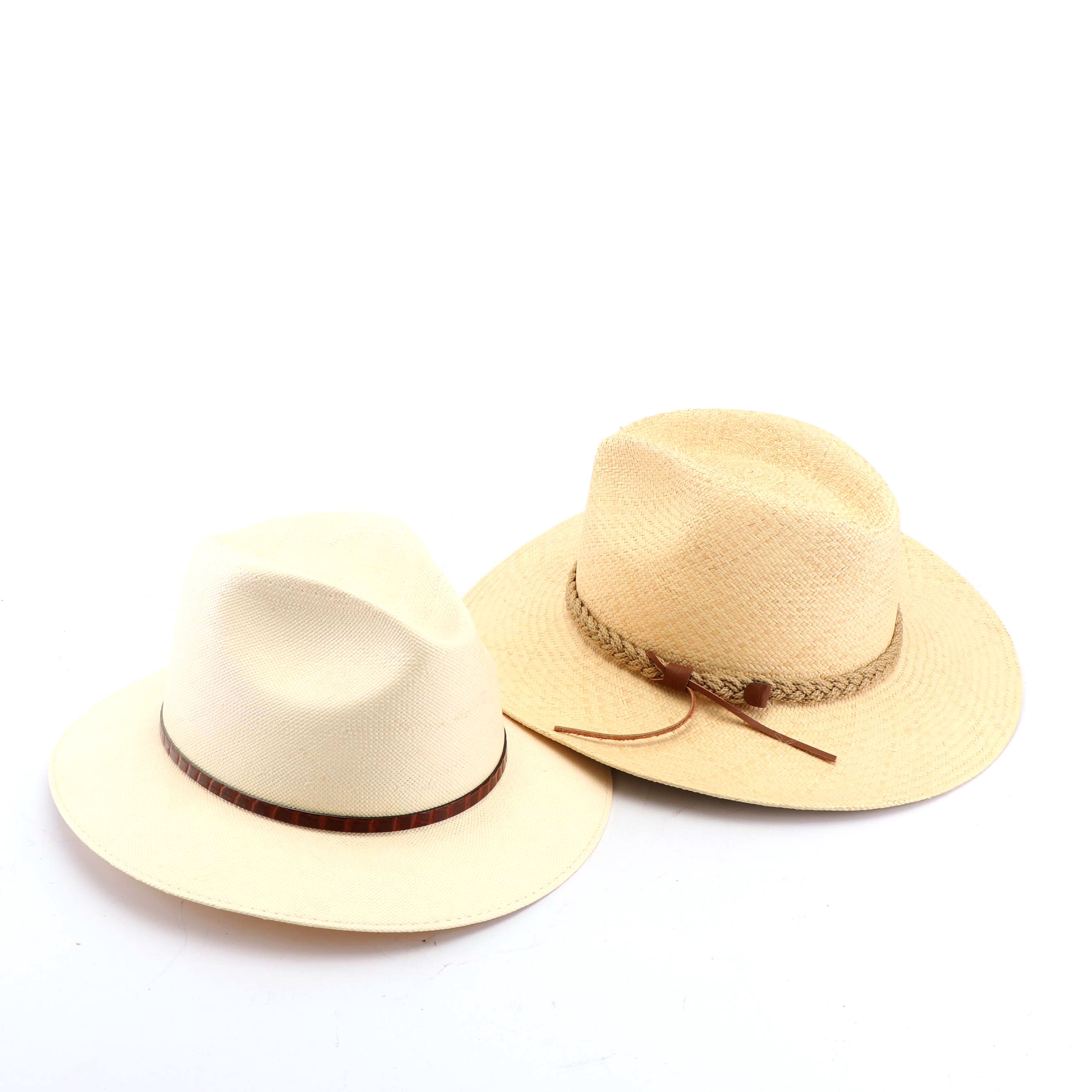 Men's Dobbs and Dorfman Pacific Woven Wide Brim Hats