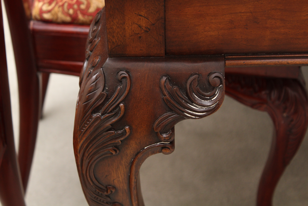 Chippendale Style "Rittenhouse Square" Dining Table and Chairs by Henredon