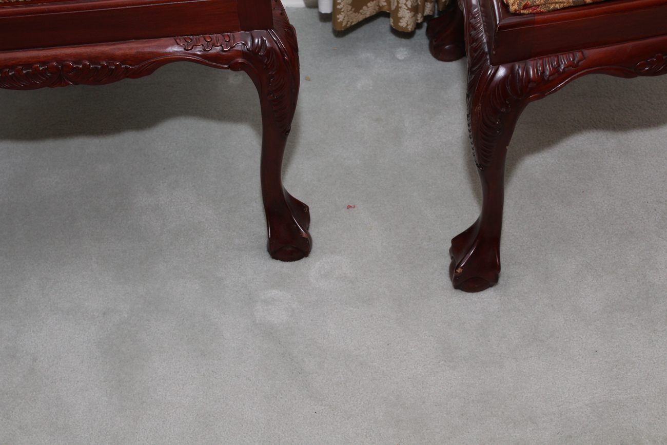 Chippendale Style "Rittenhouse Square" Dining Table and Chairs by Henredon