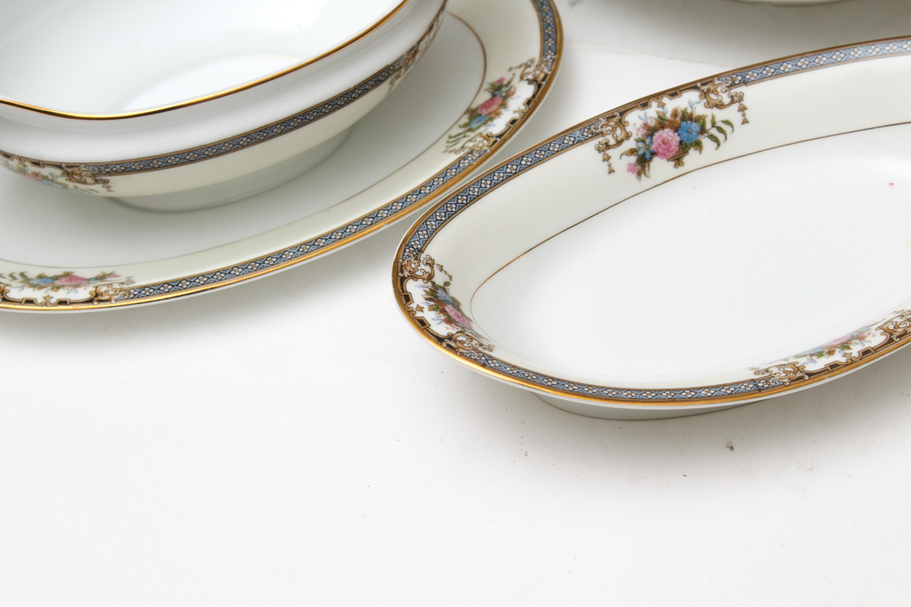 Noritake "Grasmere" Porcelain Dinner Service