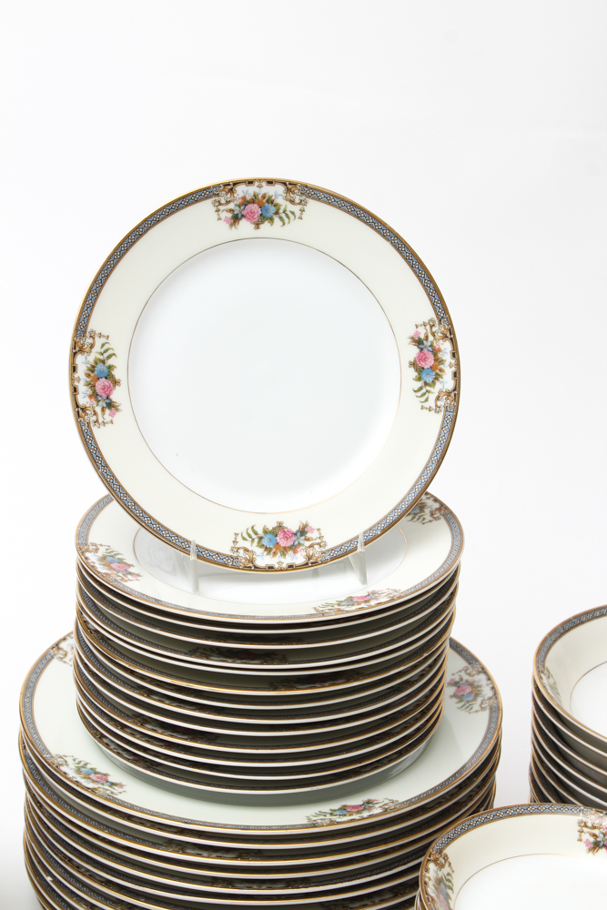 Noritake "Grasmere" Porcelain Dinner Service
