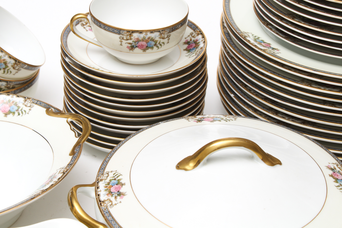 Noritake "Grasmere" Porcelain Dinner Service
