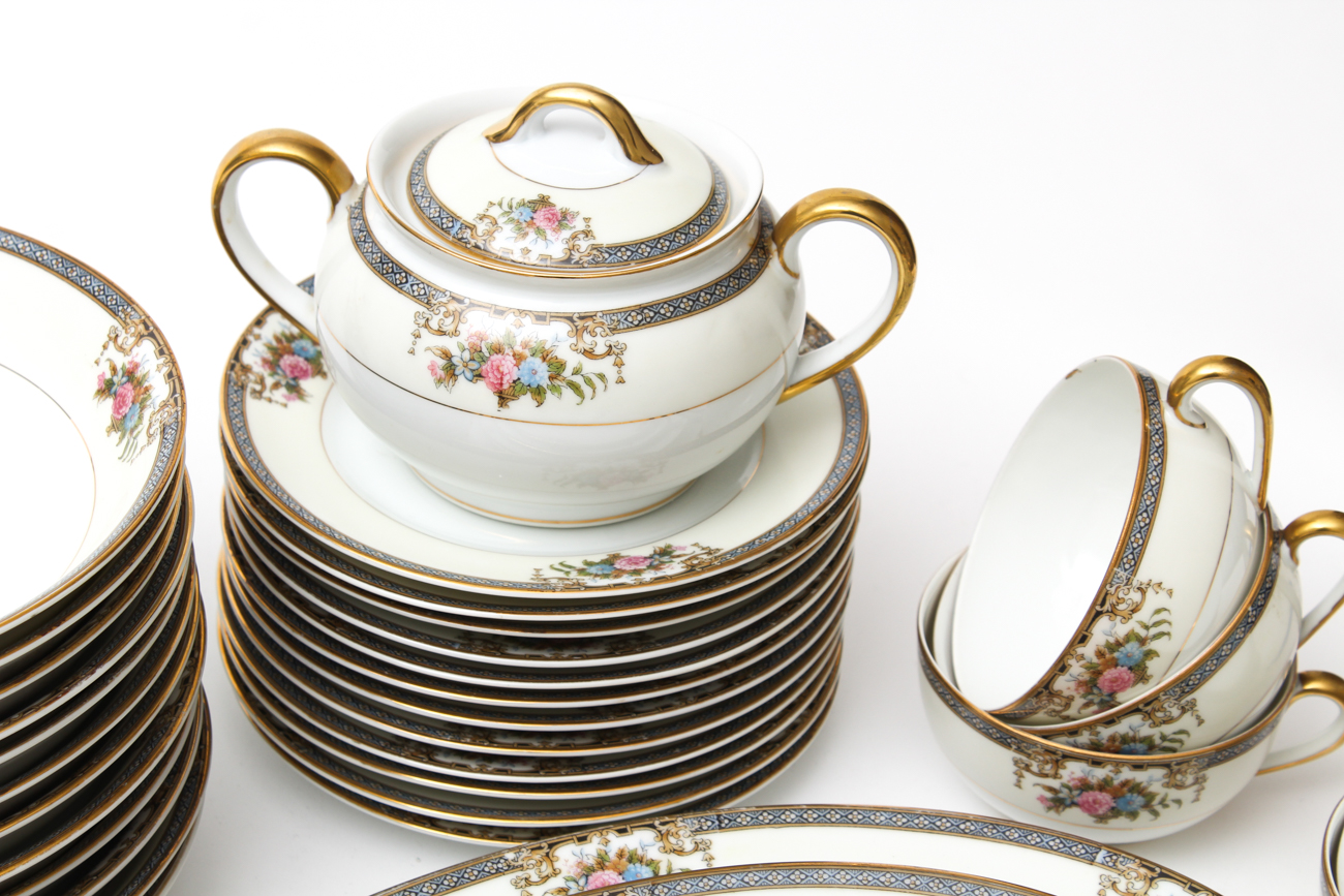 Noritake "Grasmere" Porcelain Dinner Service