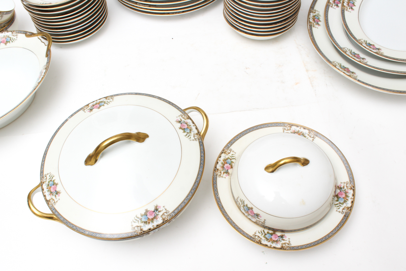 Noritake "Grasmere" Porcelain Dinner Service