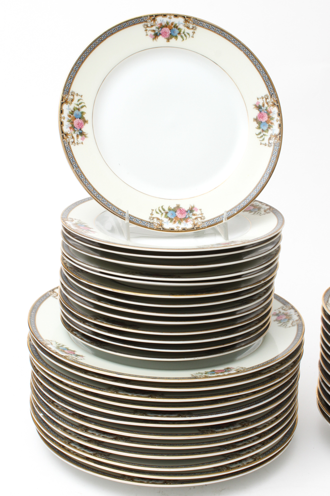 Noritake "Grasmere" Porcelain Dinner Service
