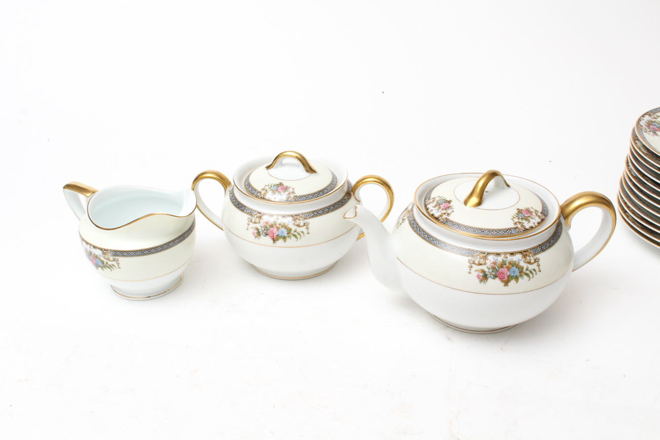 Noritake "Grasmere" Porcelain Dinner Service