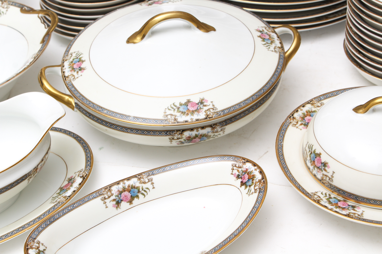 Noritake "Grasmere" Porcelain Dinner Service