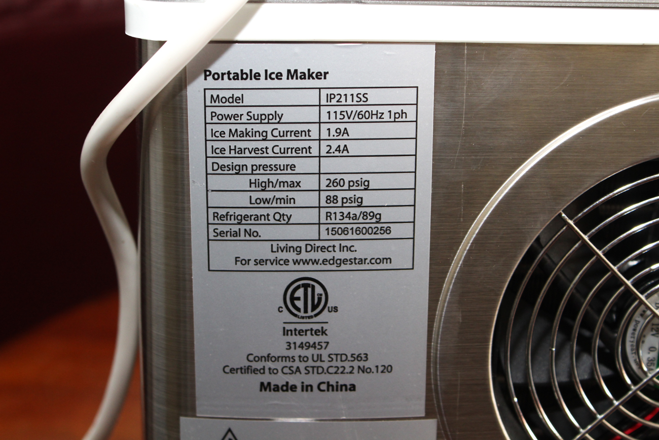 Edgester Portable Ice Maker