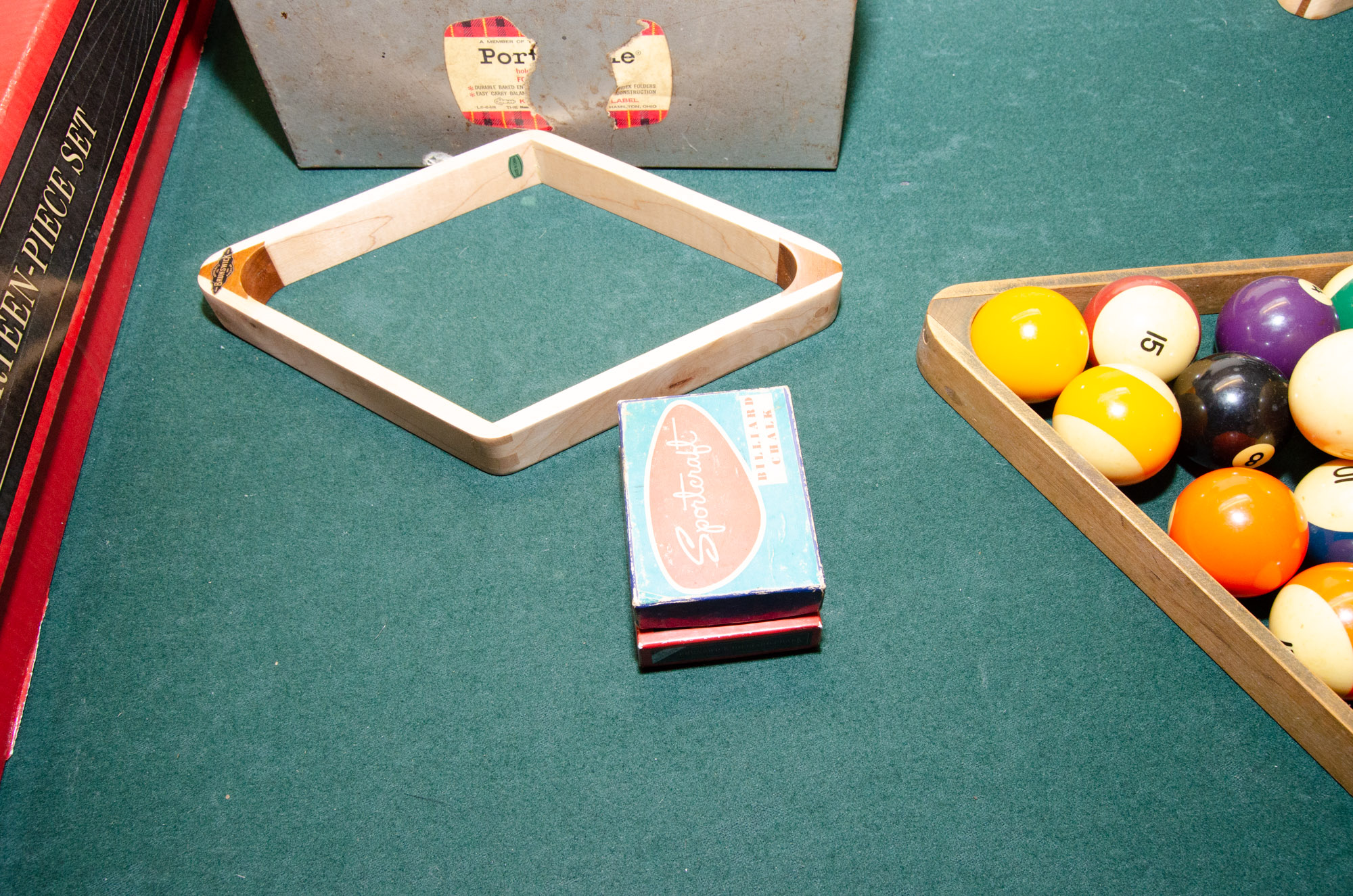 Brunswick "The Aviator" Quarter Sawn Oak Billiard Table