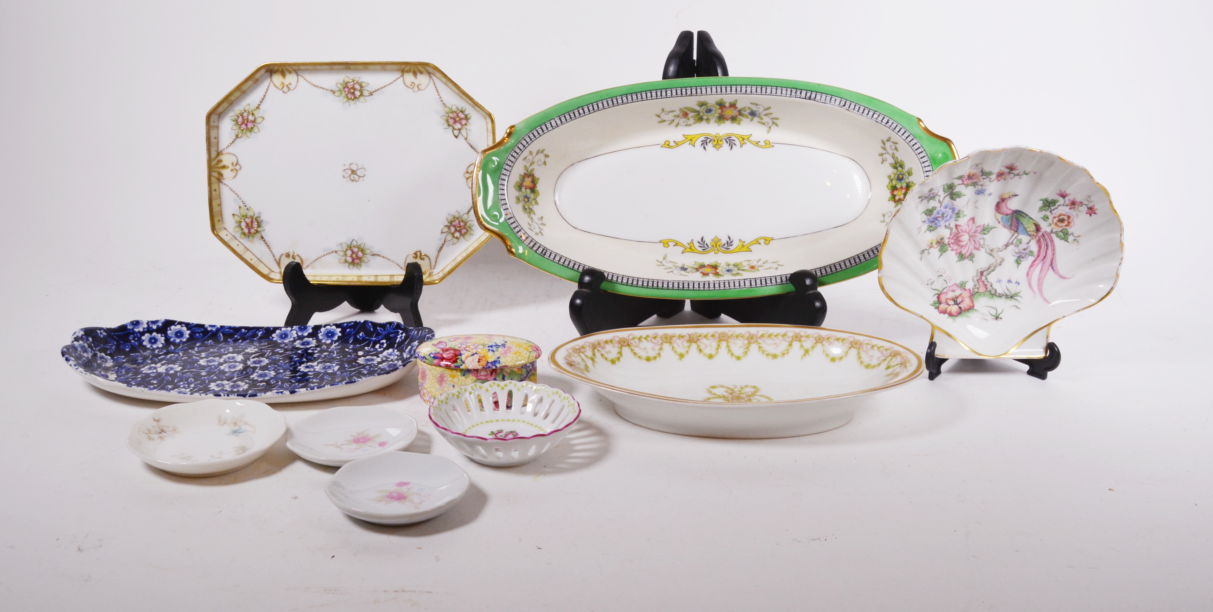 Collection of Porcelain Serveware and Decor Including Noritake