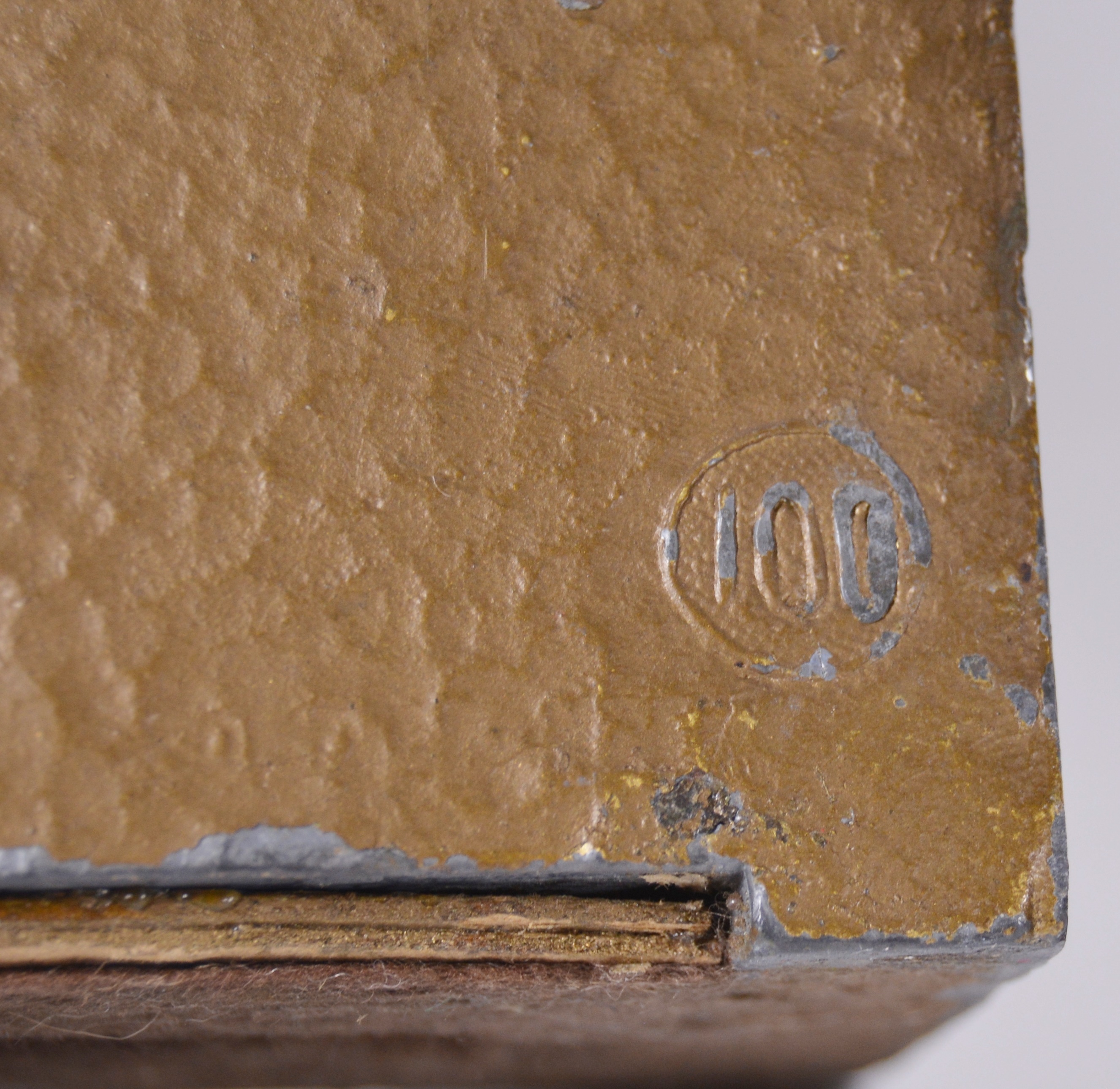 "The Village Blacksmith" Bronze Finish Bookends