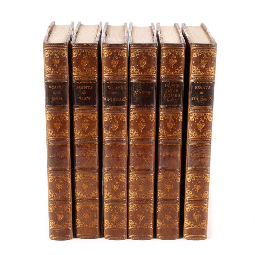 Antique Agnes Repplier Six Volume Set