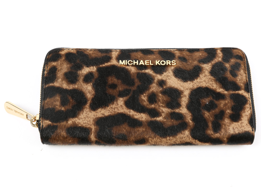 MICHAEL Michael Kors Mara Pony Hair Wallet and Faux Python Crossbody