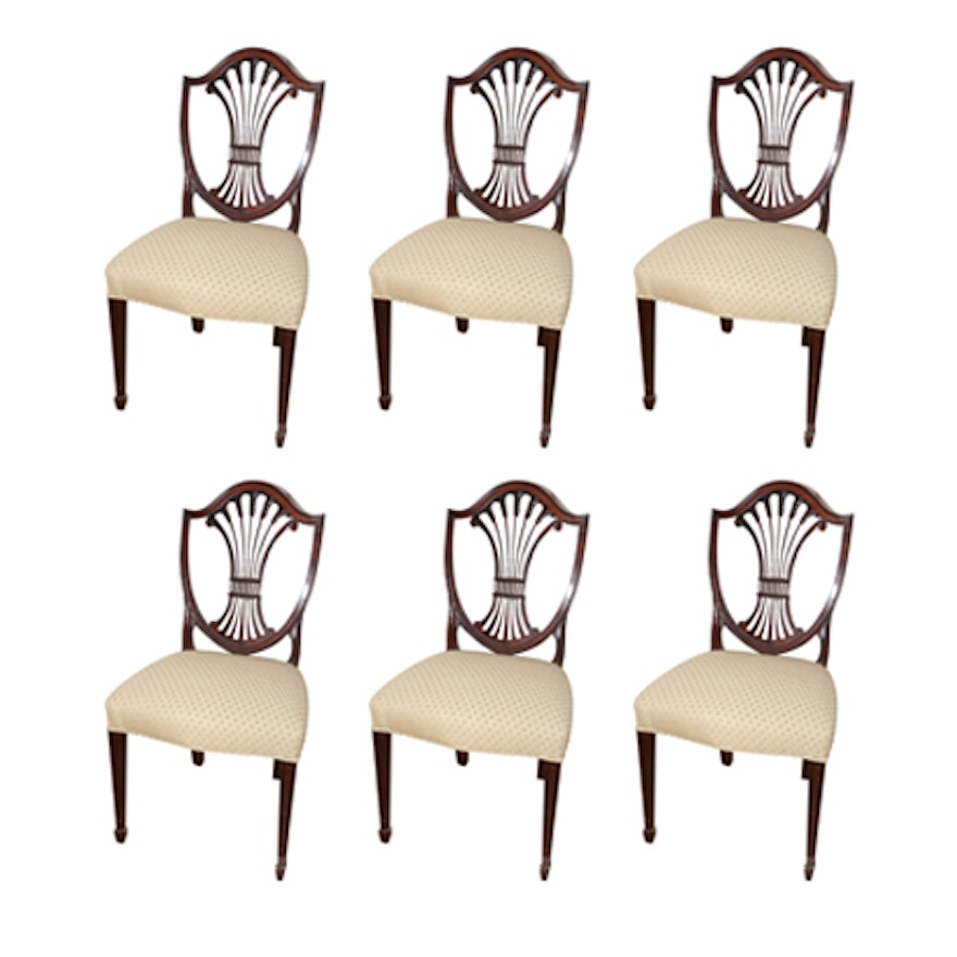 Hepplewhite Style "Monroe Place" Side Chairs by Stickley