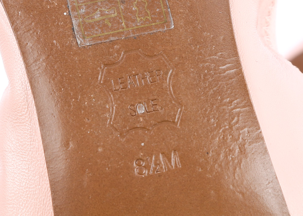 Tory Burch Jolie Pink Leather Ballet Flat