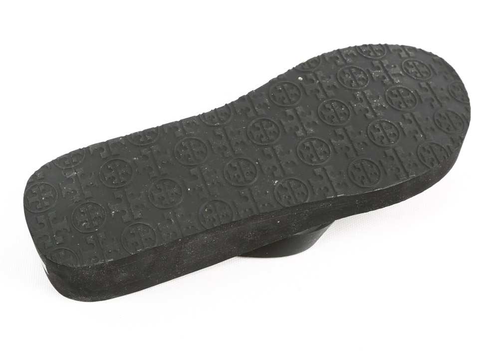 Tory Burch Zebra Wedge Thong Sandal