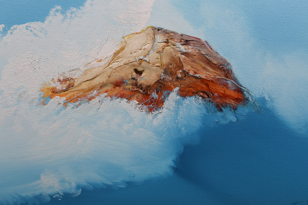 Earl Collins Seascape Oil Painting