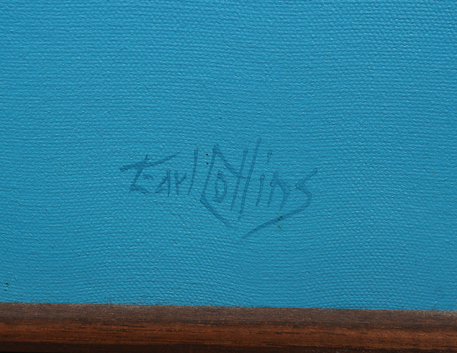 Earl Collins Seascape Oil Painting