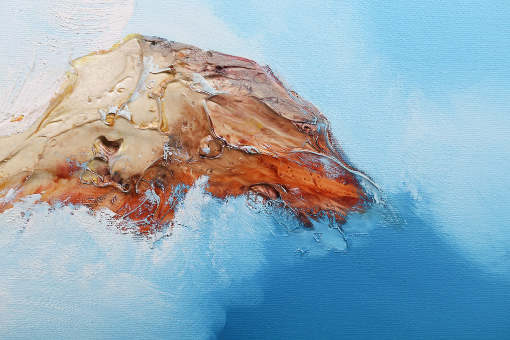 Earl Collins Seascape Oil Painting