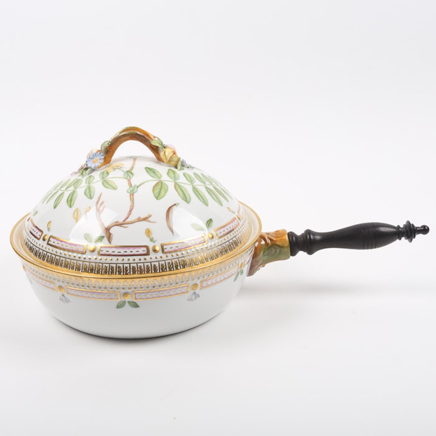 Royal Copenhagen "Flora Danica" Covered Vegetable Dish