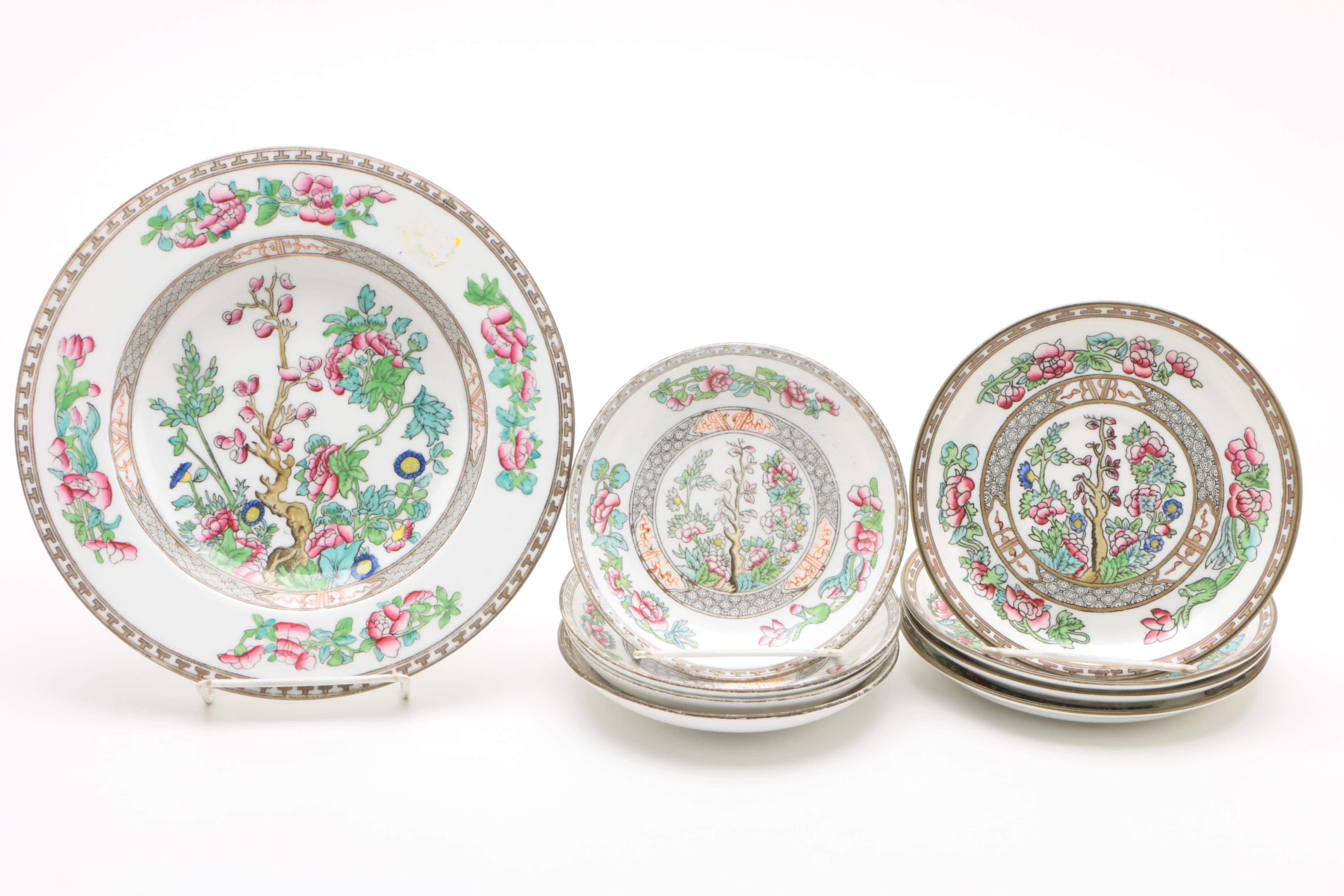 Vintage Coalport "Indian Tree" Porcelain Dinnerware