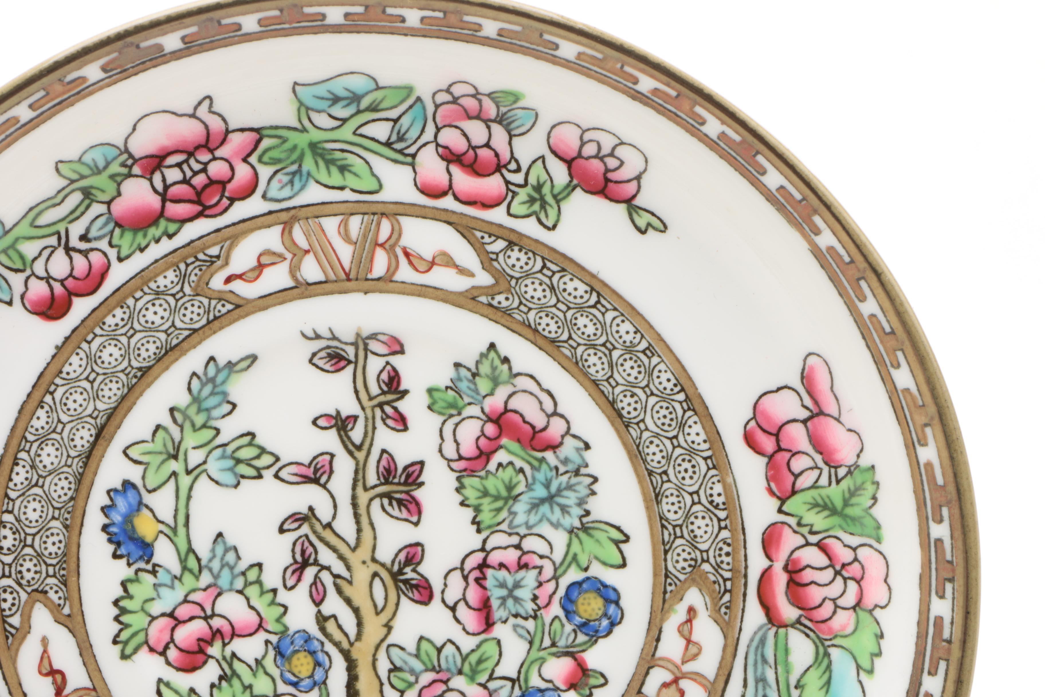 Vintage Coalport "Indian Tree" Porcelain Dinnerware