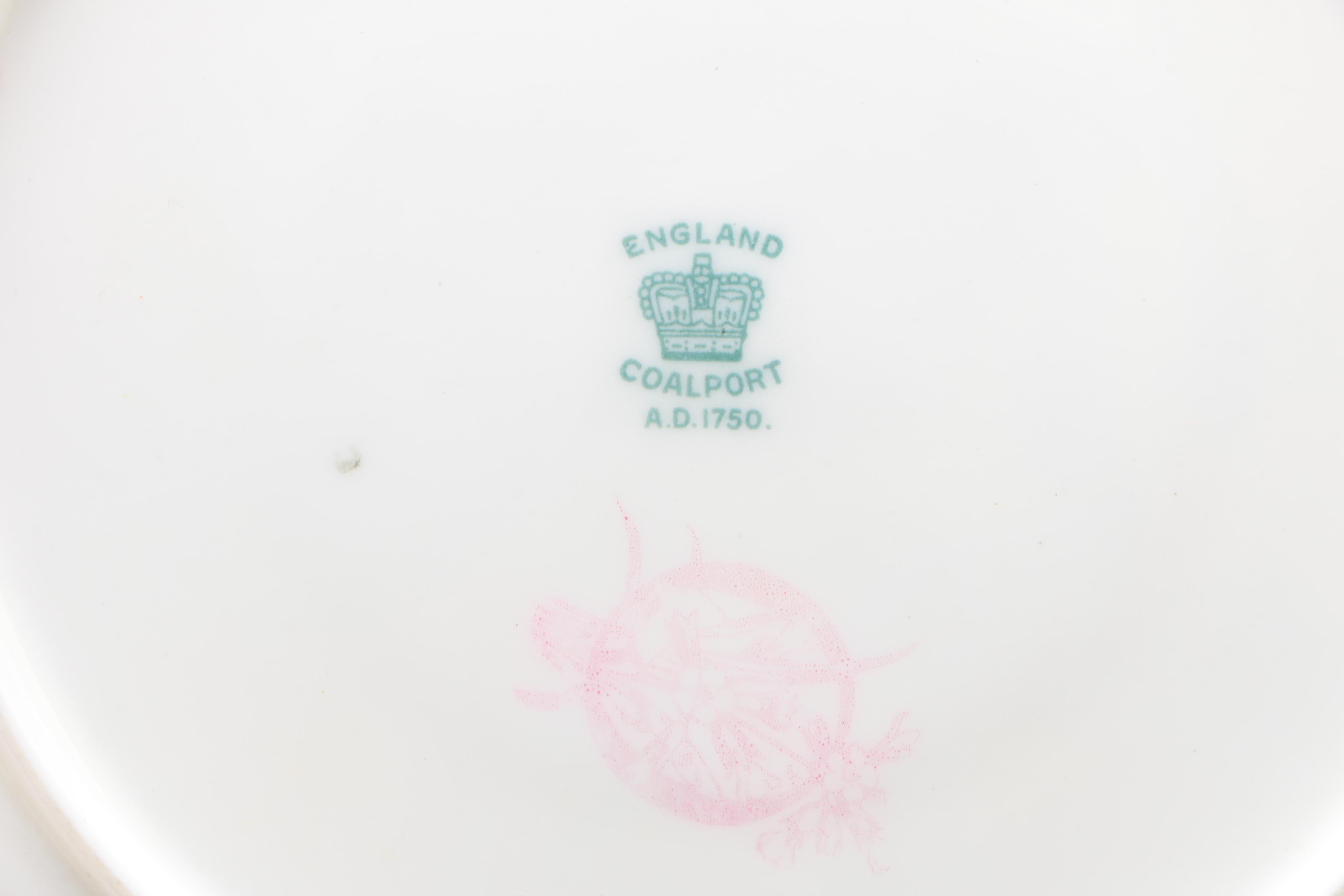 Vintage Coalport "Indian Tree" Porcelain Dinnerware