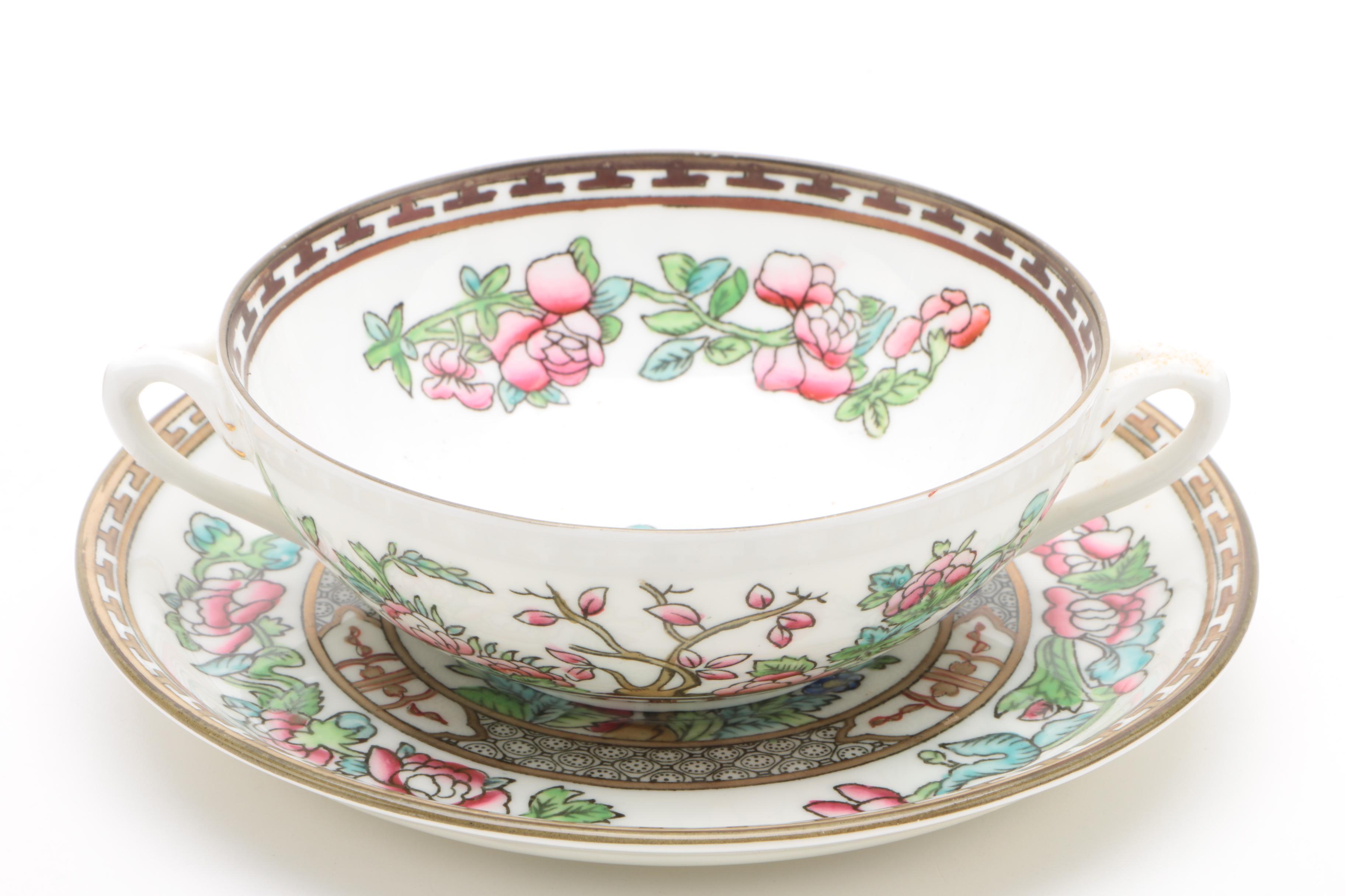 Vintage Coalport "Indian Tree" Porcelain Dinnerware