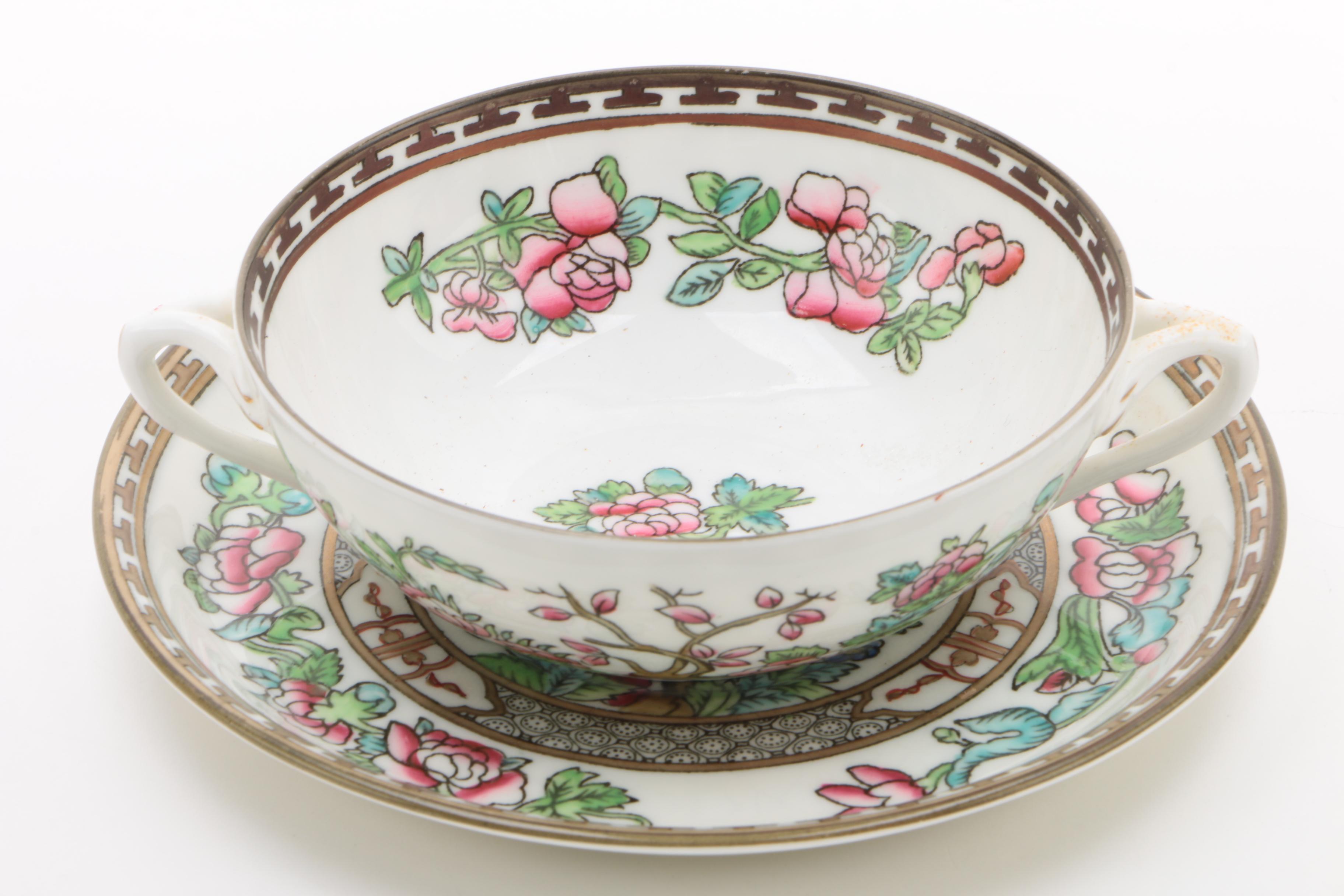 Vintage Coalport "Indian Tree" Porcelain Dinnerware