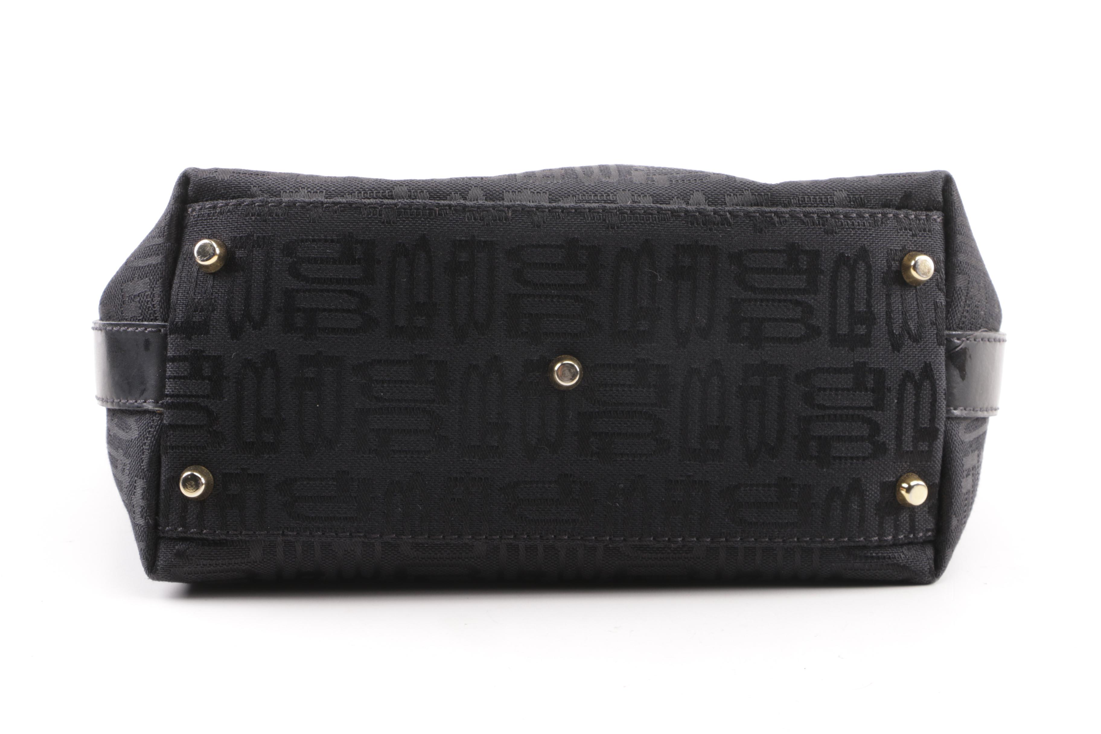 Harveys Black Woven Seatbelt Bag, Francesco Blasia and Tosca Blu Handbags