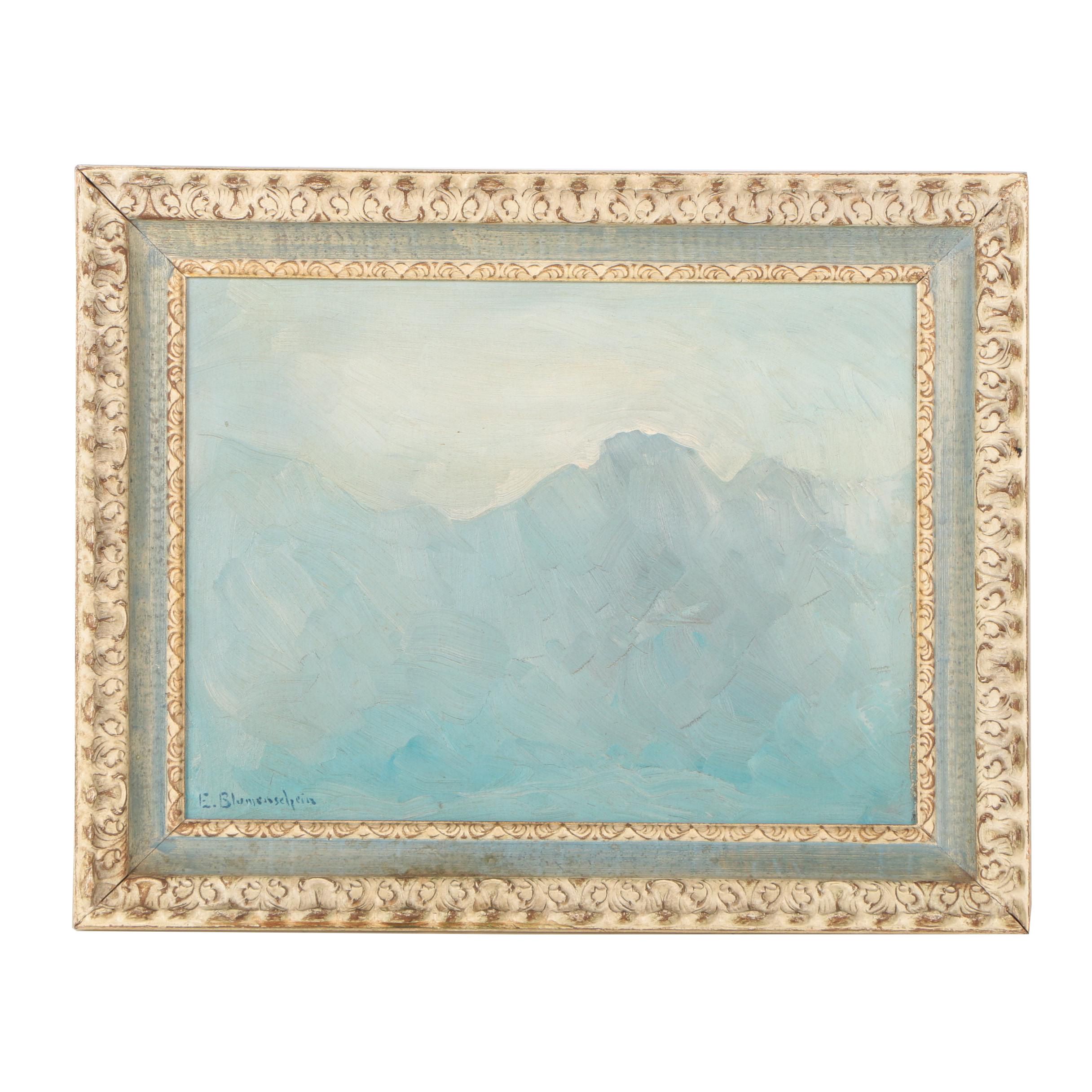 Oil Painting in the Manner of Ernest Leonard Blumenschein