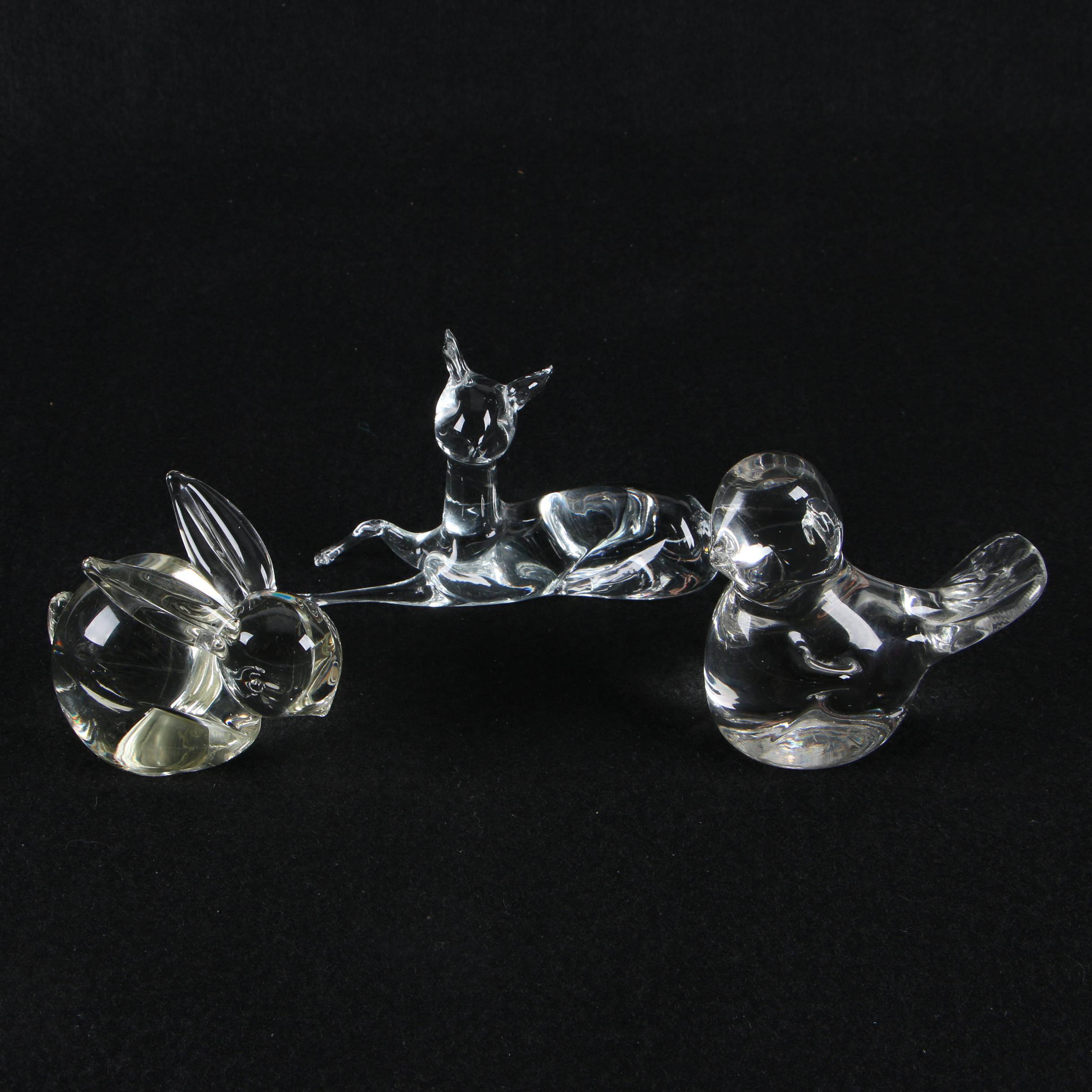 Art Glass Animal Figurines