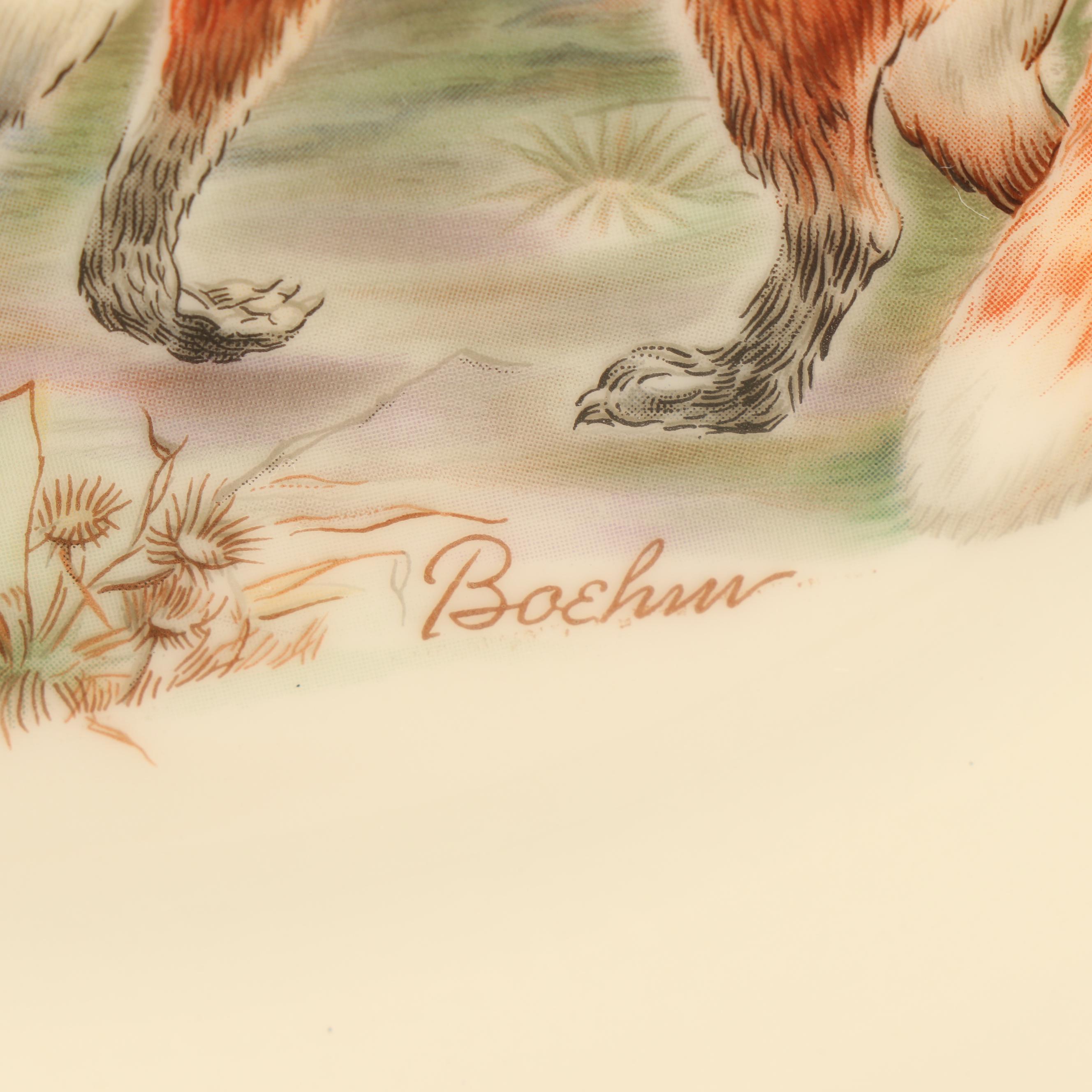 1974-1977 Lenox "Woodland Wildlife" Boehm Collector Plates