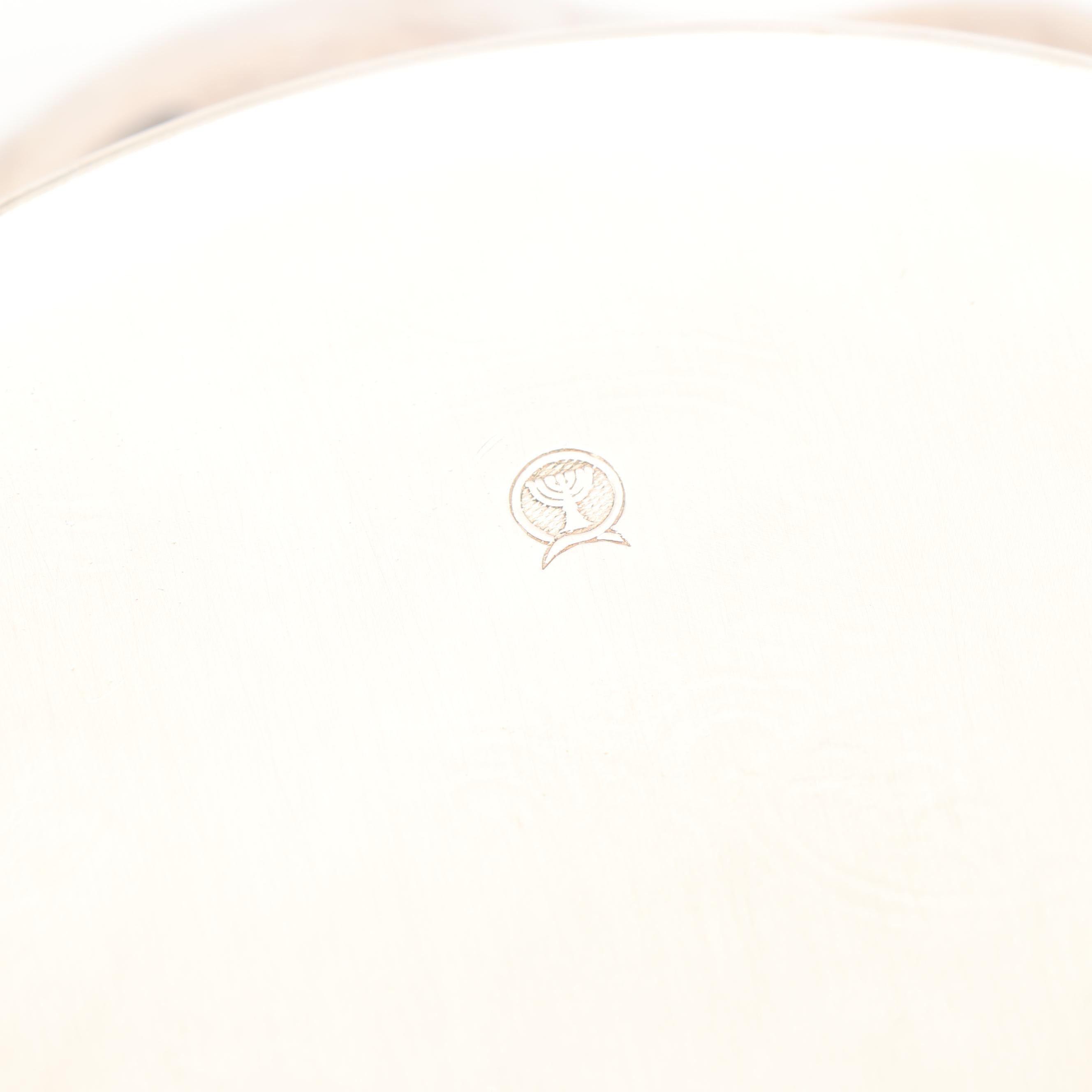 English Silver Plate Trays and Serving Bowl featuring Barker Ellis Silver Co.