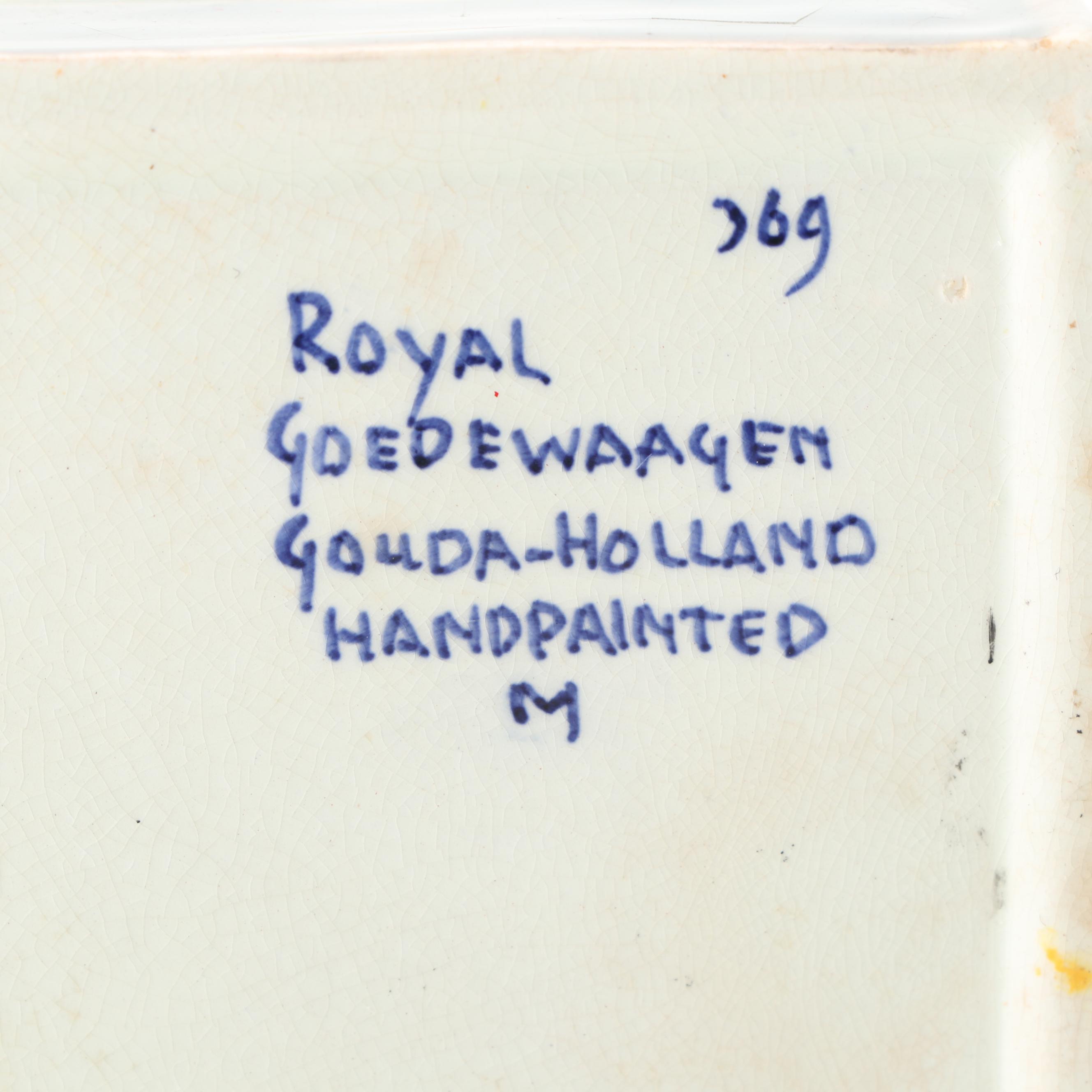 Royal Goedewaagen House Bottles, Limoges Perfume Bottle, And Hand-Painted Plates