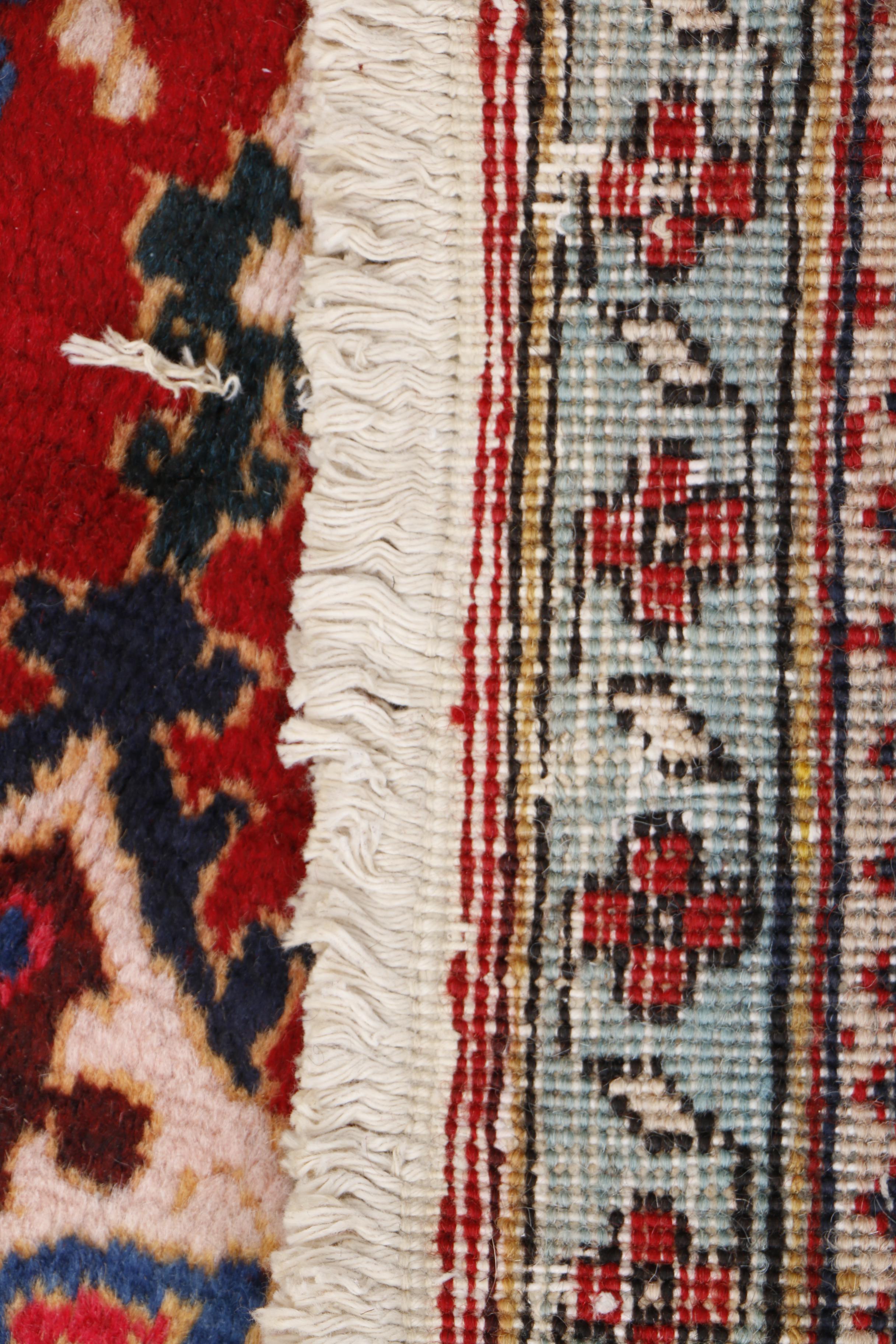 Hand-Knotted Persian Tabriz Wool Area Rug