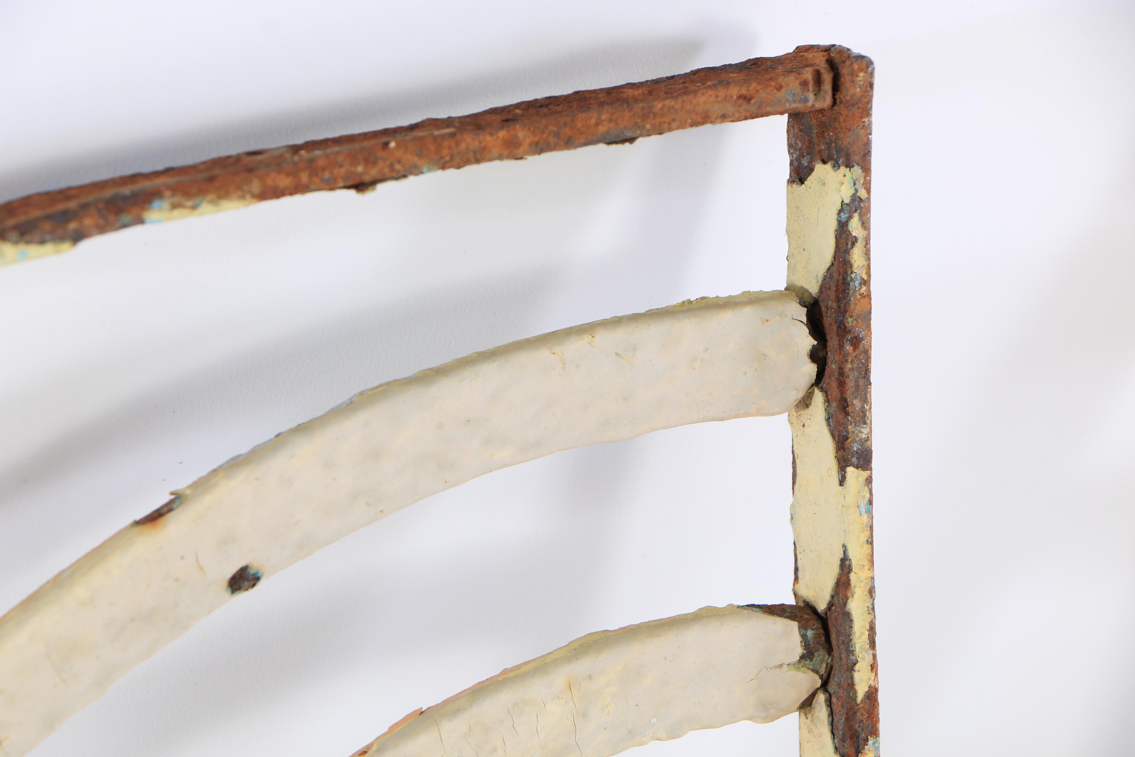 Distressed Wrought Iron Gate Panels