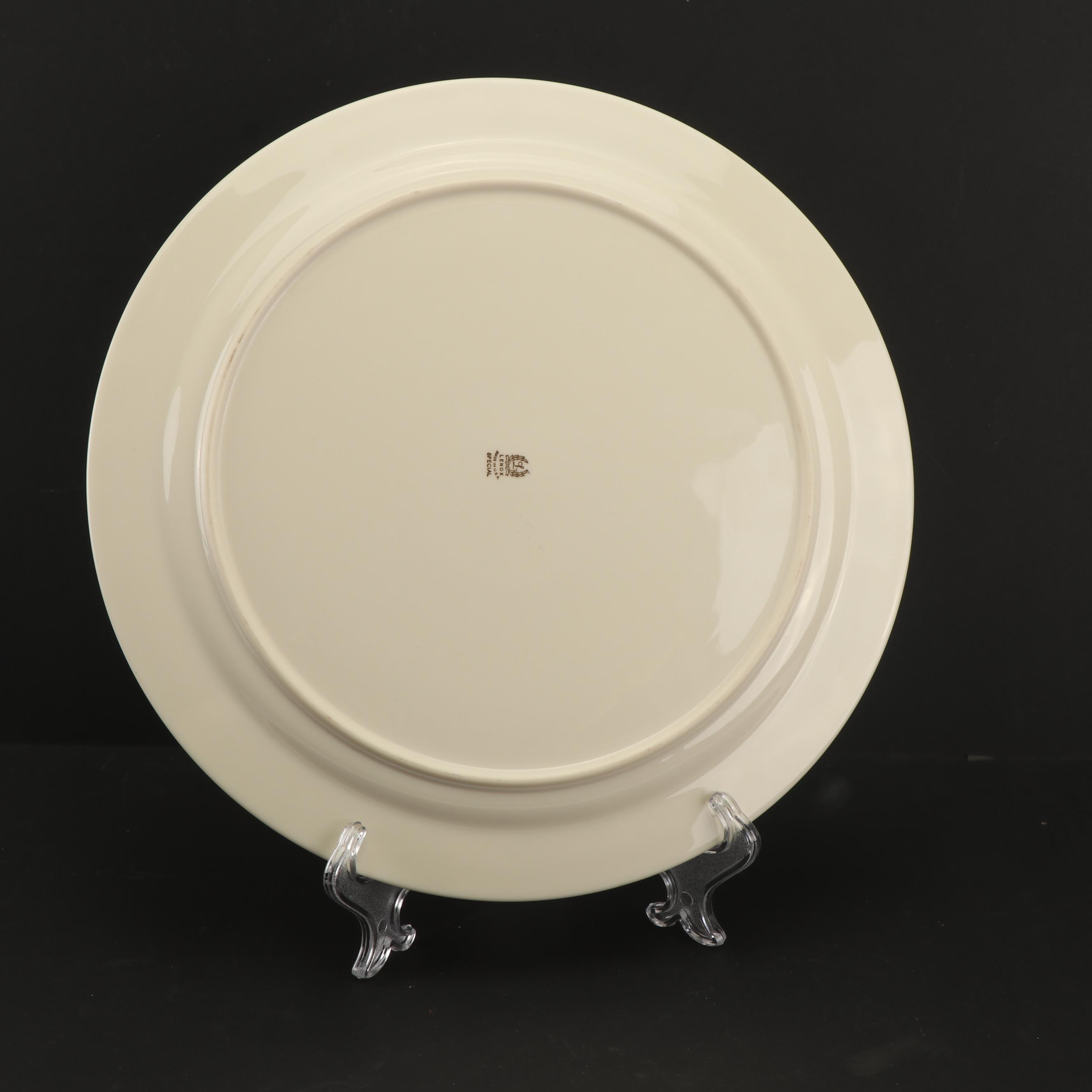 Lenox "Stagecoach" Porcelain Chop Platter