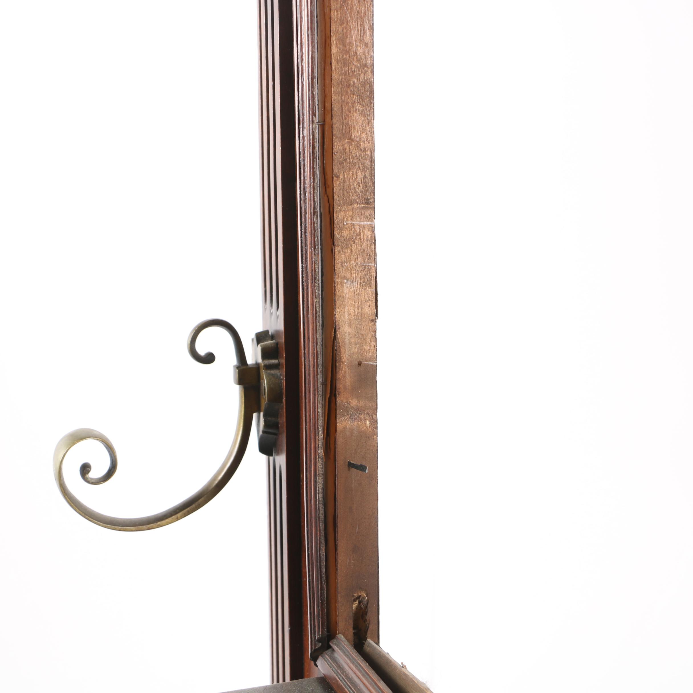 Hall Tree with Brass Hooks and Hardware