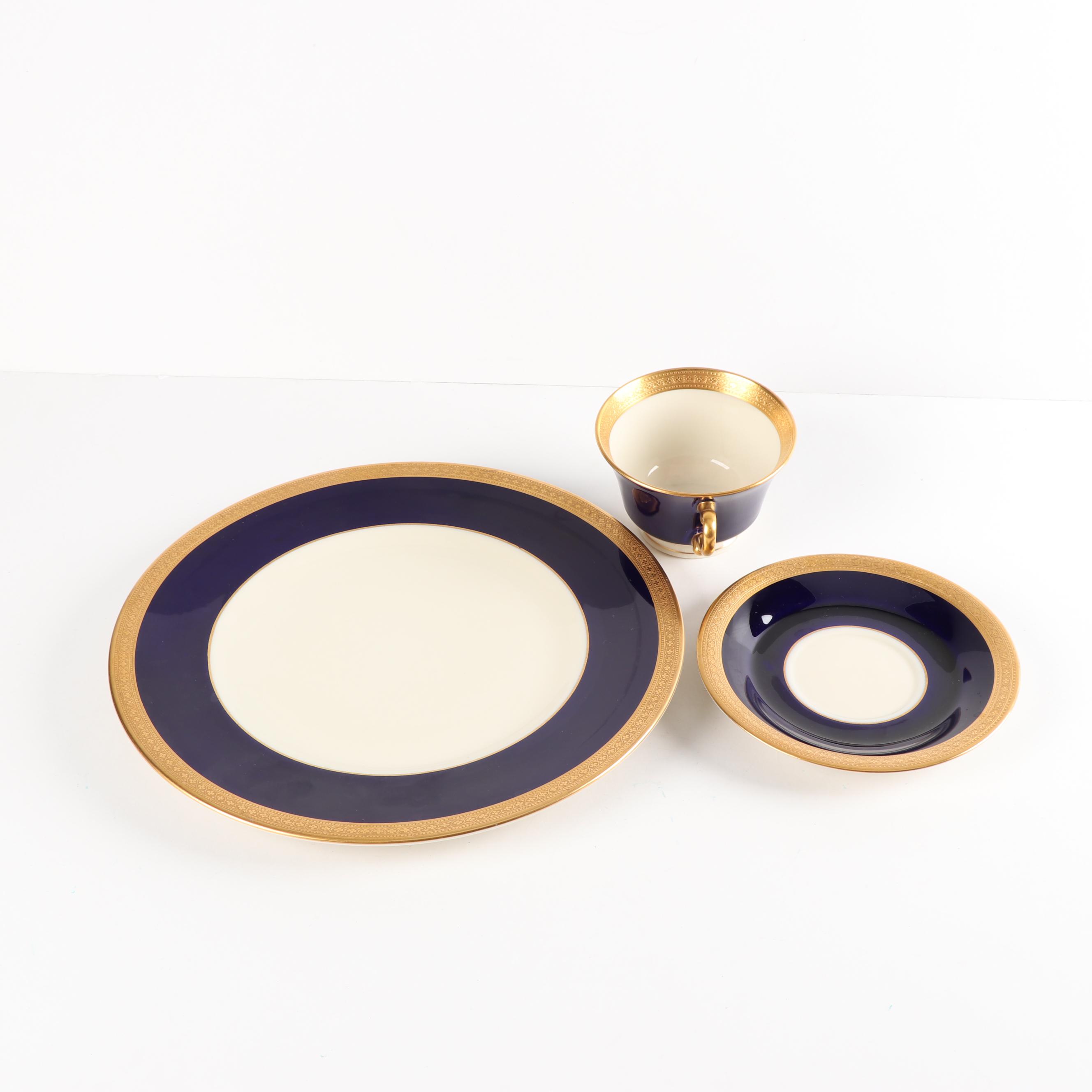 Syracuse "Queen Anne" with Royal Chelsea and Zehendner Porcelain Tableware