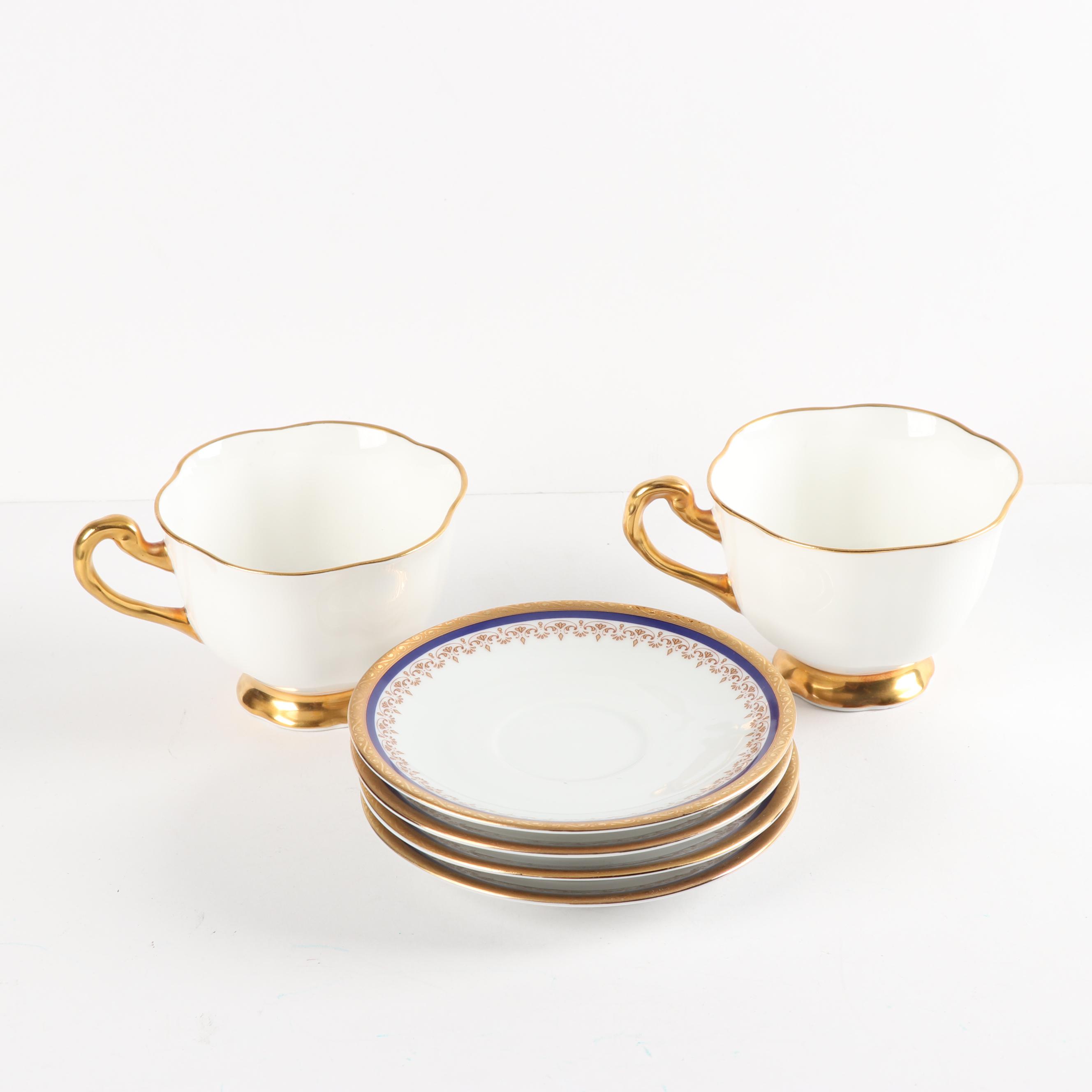 Syracuse "Queen Anne" with Royal Chelsea and Zehendner Porcelain Tableware