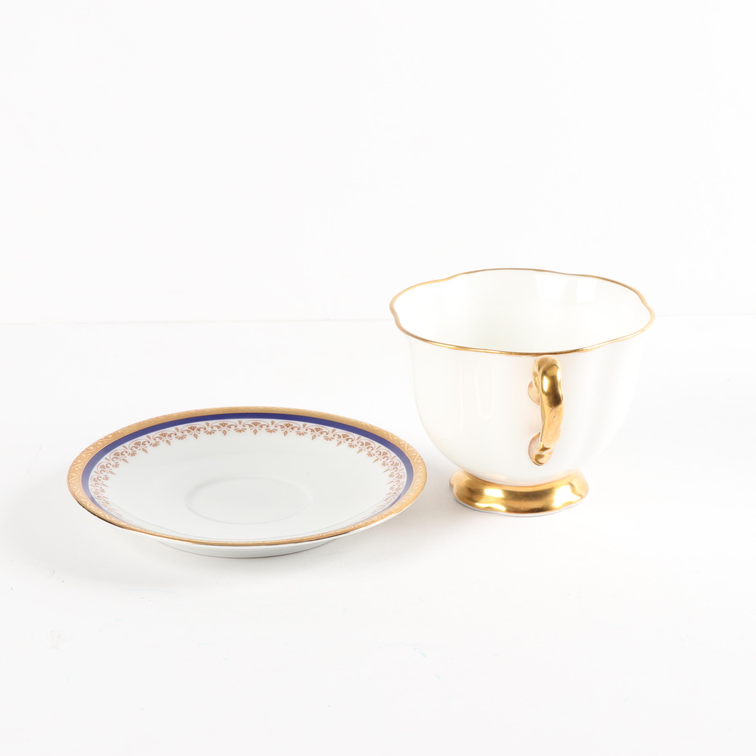 Syracuse "Queen Anne" with Royal Chelsea and Zehendner Porcelain Tableware
